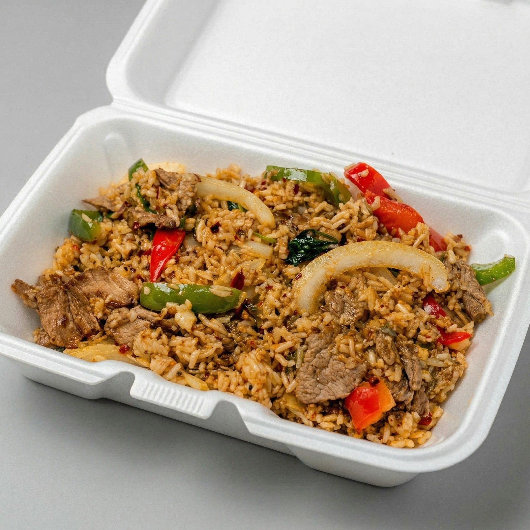 Basil Fried Rice (Spicy Fried Rice).