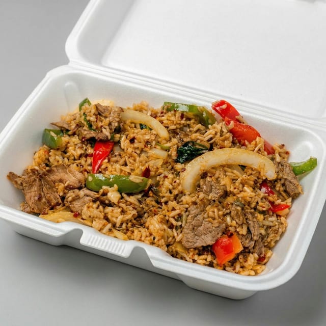 Basil Fried Rice (Spicy Fried Rice).