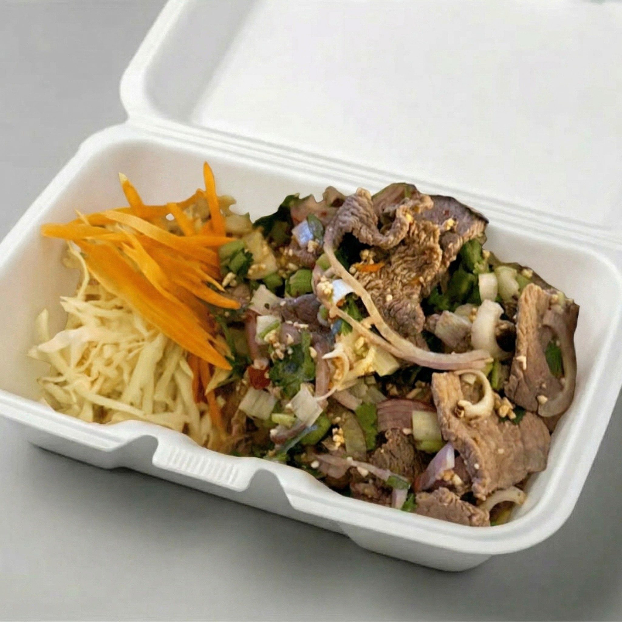 Thai Beef Salad.