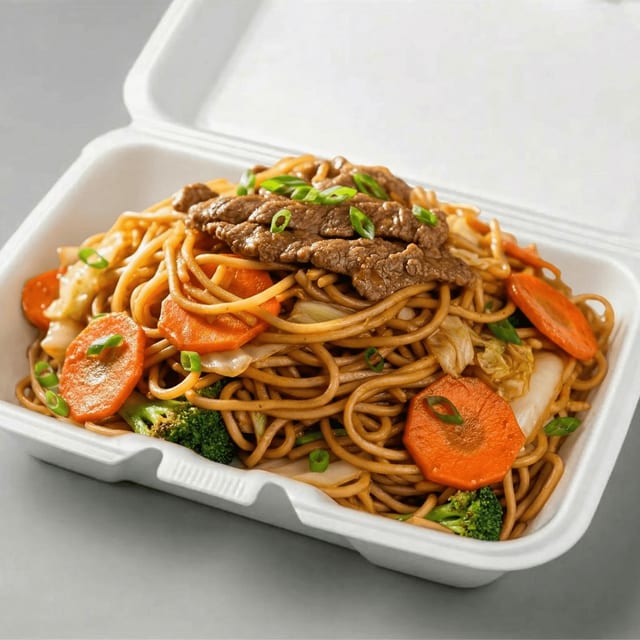 Lunch Yaki Soba.