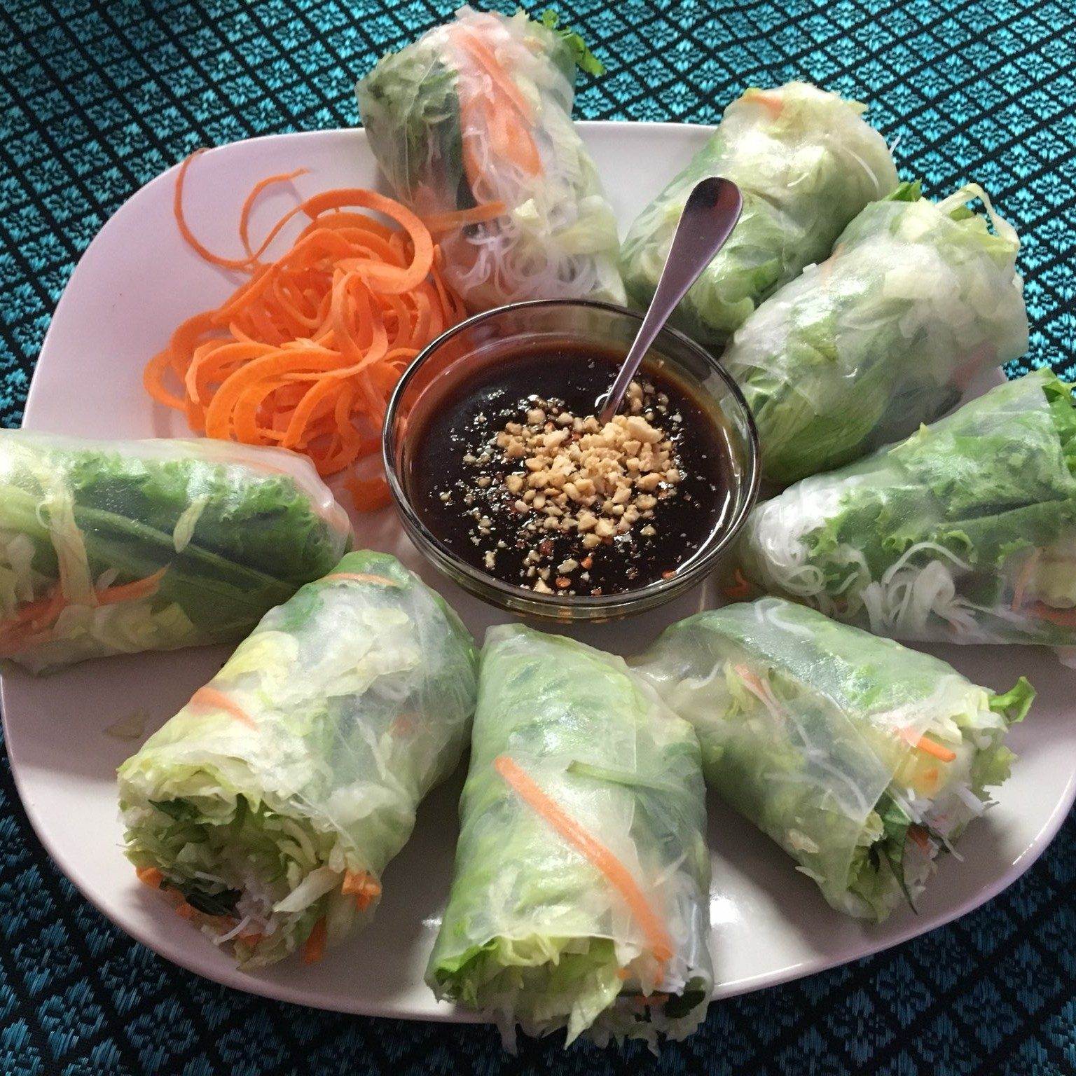 Fresh Veggie Spring Roll (Steam).