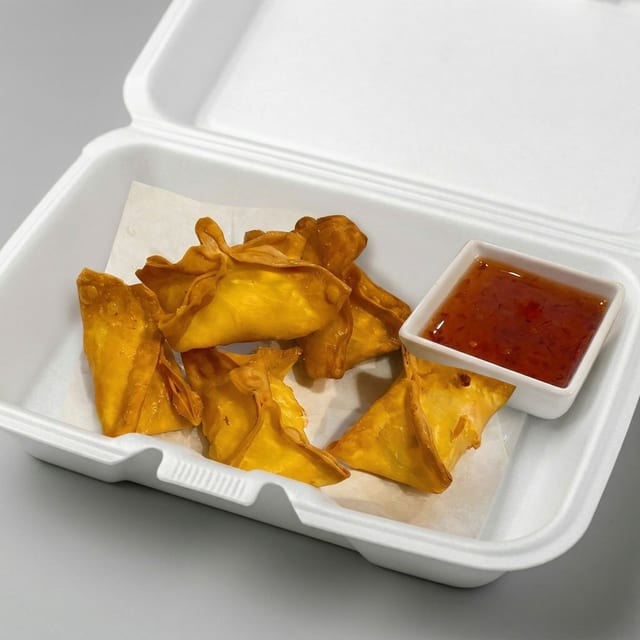 Crab Rangoon.