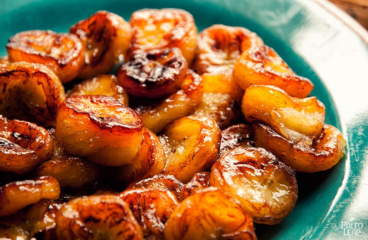 Fried Banana with Honey
